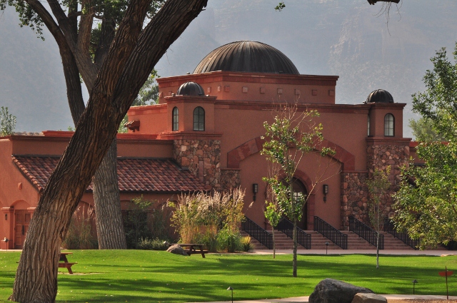 the resort grounds
